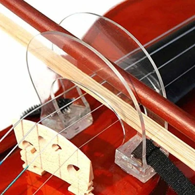 Image of bizofft Practicing Adjustable Violin Ruler, Wearable Collimator, for 1/2 4/4 Violin, Helps Cultivate Correct Action, Portable Training Bow Tool Accessory