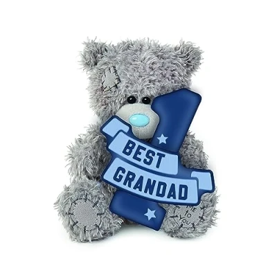 Image of ME TO YOU Tatty Teddy Father&#039;s Day &#039;Best Grandad&#039; Bear 15cm Official Collection FP701020