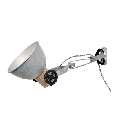 Image of Gearwood Dome Wall Light Industrial, Wood Blank