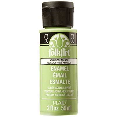 Image of Folkart Fresh Foliage Enamels 2oz