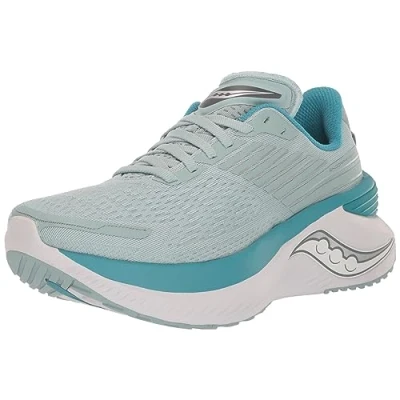 Image of Saucony Women&#039;s Endorphin Shift 3 Running Shoe, Glacier/Ink, 8
