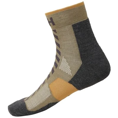 Image of Helly Hansen Men&#039;s Hiking Quarter Socks, White, 42 UK