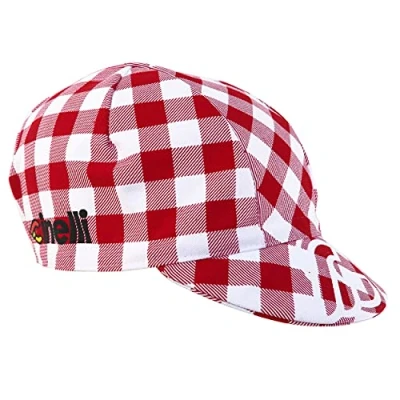Image of Cinelli Ciao Italia Cycling Cap, Red/White, One Size