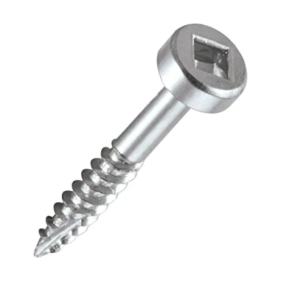 Image of Trend Pocket Hole Screws for Hardwoods, 25mm Long, Pack of 500, Fine Self Cutting Threaded Square Drive Screws, PH/6X25/500
