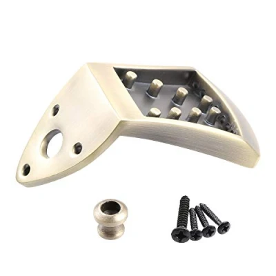 Image of LYWS Triangle 8 String Mandolin Tailpiece Guitar Part Bronze