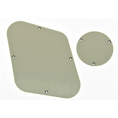 Image of KAISH Aged White 3 Ply LP Rear Control Plate Switch Cavity Cover For Epiphone Les Paul