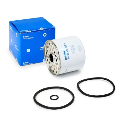 Image of 9709000550, 970900550 Fuel Filter DELPHI HDF296 Insert DAEWOO: LUBLIN 2 Kasten, FORD: FIESTA 3, LAND ROVER: 88/109 Mk2A Closed Off Road Vehicle