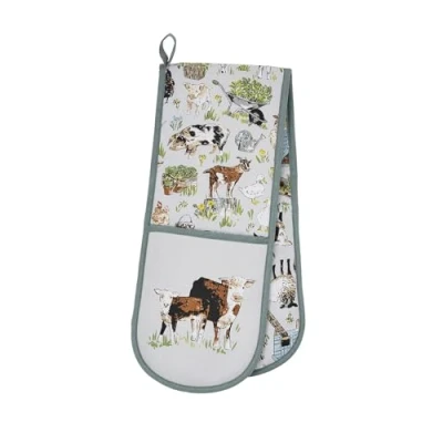 Image of Ulster Weavers Portman Farm Double Oven Glove