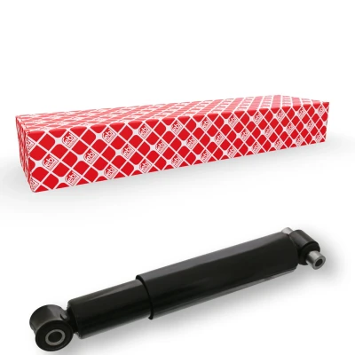 Image of 20512274, 70371254, 70371256 Shock Absorber FEBI BILSTEIN 20550 Rear Axle Oil Pressure 700mm 455mm Telescopic Bottom eye, Top eye