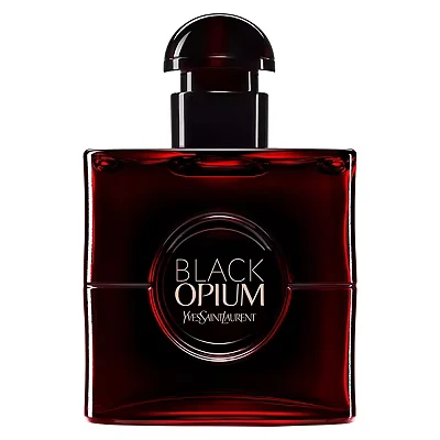 Image of Yves Saint Laurent Black Opium Eau de Parfum Over Red 30ml