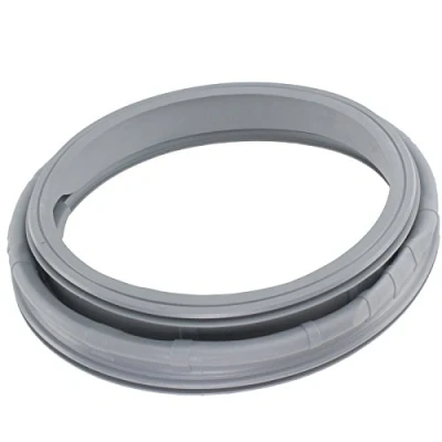 Image of SPARES2GO Rubber Door Seal Gasket for Samsung Washing Machines Equivalent to DC64 02888A 02750A