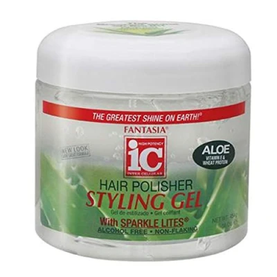Image of Fantasia Hair Polisher Styling Gel 16oz 454gm.