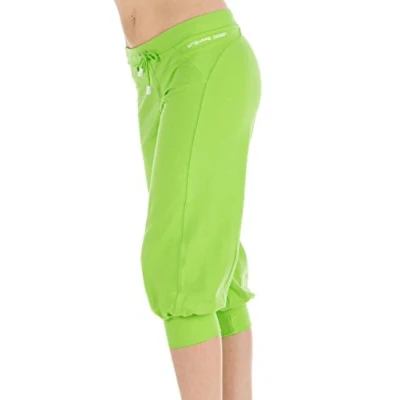 Image of Winshape WBE5 Women&#039;s 3/4 Length Tracksuit Bottoms green apple Size:S