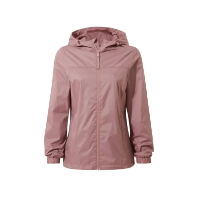 Image of TOG24 Craven Womens Waterproof Packaway Rain Jacket with Bag, Full Length Zip and Adjustable Hood, Breathable, Windproof, Suitable for Hiking Outdoors