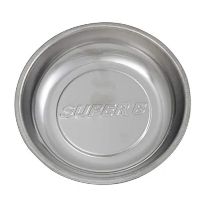 Image of SUPER B Unisex&#039;s TB 1912 Brass Beat Magnetic Bowl, Silver