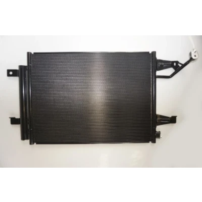 Image of 4548300070, A4548300070 Condenser NRF Easy Fit 350073 with dryer, seal ring 15,5mm 10,1mm Aluminium 500mm MITSUBISHI: COLT 6