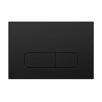 Image of Stilform Push Plate Black Matt Compatible with Geberit Duofix Sigma (UP 320)