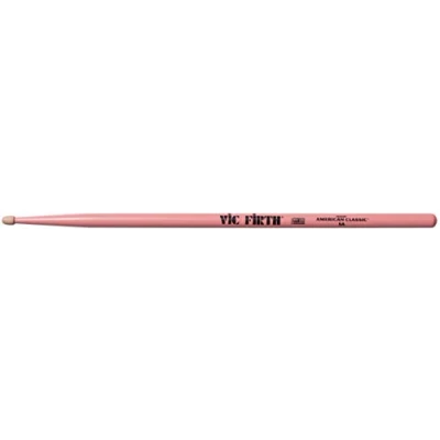 Image of Vic FIrth American Classic® Drumsticks 5AP Hickory Wood Tip Pink