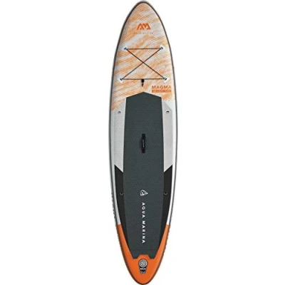 Image of Aqua Marina Magma, Inflatable Stand Up Paddle Board (iSUP) Package, 340 cm Length, Orange