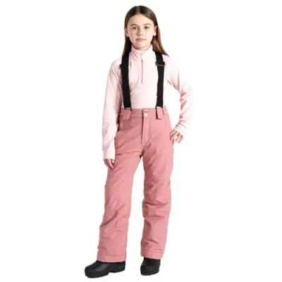 Image of Dare 2b Boys Outmove II Waterproof Breathable Ski Pants with Reflective Detailing, Fleece Lined High Warmth Padding Perfect for Outdoors, Winter &amp; Snow Sports