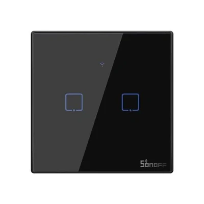Image of Smart Switch WiFi + RF 433 Sonoff T3 EU TX (2 channel)