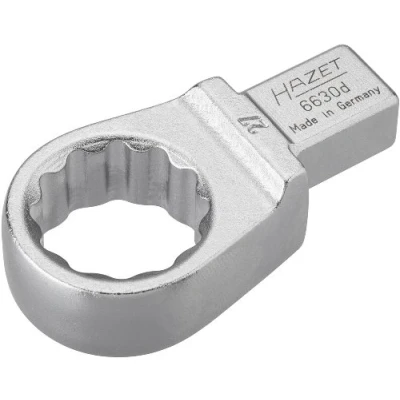 Image of Hazet 27/14 x 18 mm Insert Box End Wrench Silver