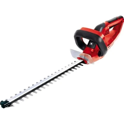 Image of Einhell 45cm (18 Inch) Electric Hedge Trimmer Laser Cut Diamond Ground Steel Blades with 12mm Cutting Thickness GH EH 4245 Lightweight Cutter, Powerful, Safe and Easy to Use