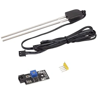 Image of AZDelivery Soil Moisture Sensor, Humidity Detector and Plant Meter with Corrosion Resistant Probe for Automatic Watering System Compatible Arduino Raspbery Pi