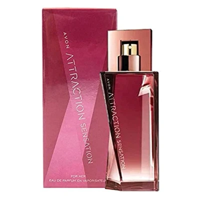 Image of Avon Attraction Sensation for Her Eau de Parfum Spray, 50 ml Women&#039;s Fragrance