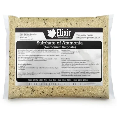Image of 3kg Granular Sulphate of Ammonia Garden Fertiliser 21 0 Treats 150sqm