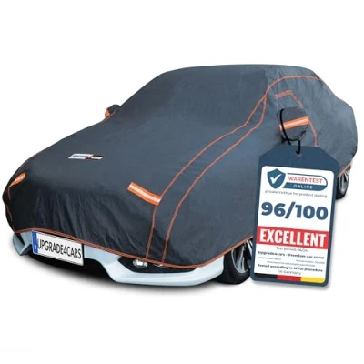 Image of Upgrade4cars Outdoor Car Cover waterproof &amp; breathable Universal Heavy Duty Full Garage for all Seasons Suv L 483 * 196 145 cm