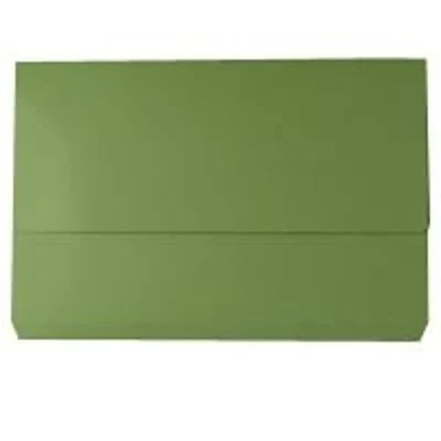 Image of Whitebox 220gsm Foolscap Document Wallet Green