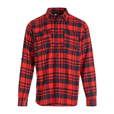 Image of WHISTLER Men&#039;s Flannel T Shirt, Opaque, 4009 Chinese Red, S