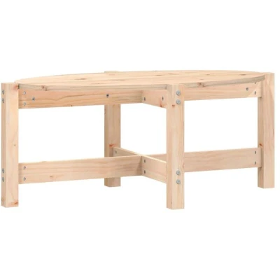 Image of vidaXL Coffee Table 87x48x35 cm Solid Wood Pine