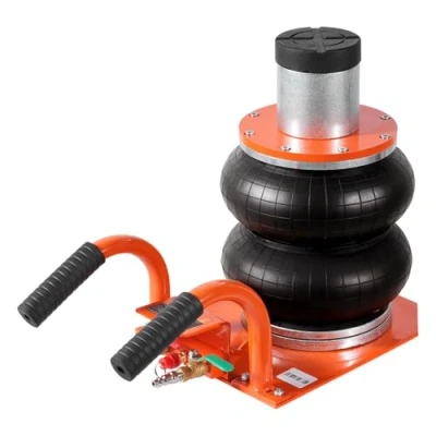 Image of VEVOR Air Jack, 3 Ton/6600 lbs, 8S Pneumatic Lifting Jack with Heightened Column &amp; 6 Steel Tubes, Compact, Easy to Lift Space Saving Thick Rubber Pad, Fits for Sedan, SUV, Pickup Truck