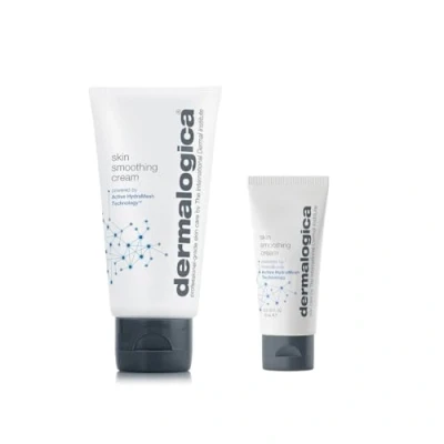 Image of Dermalogica Skin Smoothing Cream with Vitamin C &amp; E 48 Hours of Continuous Hydration, Antioxidant rich Formula, Combats Dryness and Dehydration, 100ml Travel Size Bundle