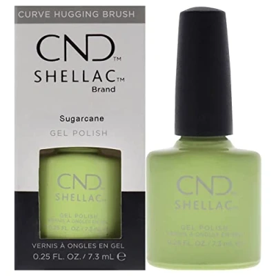 Image of CND Shellac Sugarcane 7.3ml/0.25 fl oz