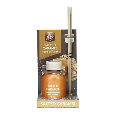 Image of Pan Aroma Air Freshener Reed Diffuser, Salted Caramel, 50Ml