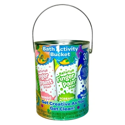Image of Crayola Bath Activity Bucket( 30 Pc Set)