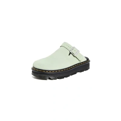 Image of Dr. Martens ZEB ZAG Unisex Mules Sage green, Size: 7, green Leather