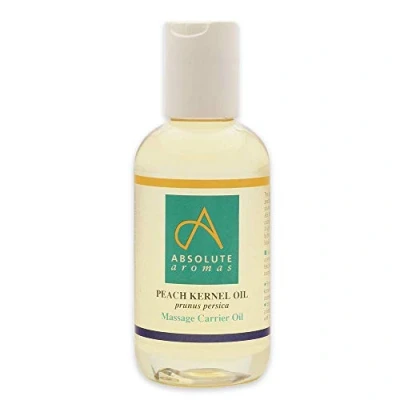 Image of Absolute Aromas Peach Kernel (Prunus Persica) Oil 150ml Pure, Natural, Vegan and Cruelty Free Moisturising Carrier for Body Facial Massage