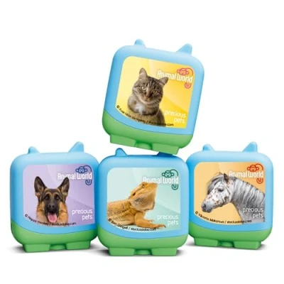 Image of tonies Animal World: Precious Pets Clever Pocket Tonie Set, for use with Toniebox