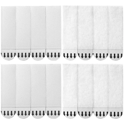 Image of Picture Hanging Strips Heavy Duty,Medium 28 Pairs(56 Strips)Picture Canvas Hanger No Nails,Photo Frame Stickers for Wall,Hanging Without Nail,Damage Free Adhesive Poster Refill Mounting