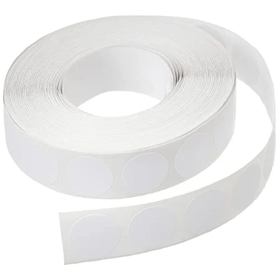 Image of Blick Labels, White, Self Adhesive Stickers Dispenser Pack, Coloured Dot, Circles, 19mm, 1400 Home, Office, Family, School, Holiday Calendar Organising, Planner, Rewards Chart, Colour Coding