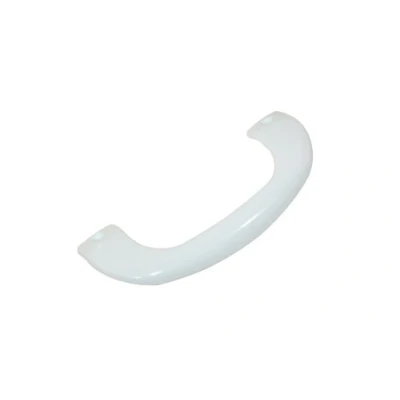 Image of LEC Fridge Freezer Door Handle, White. Genuine Part Number 082624533