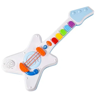 Image of KandyToys Rock N Roll Light Up &amp; Sounds Guitar Kids Toy Toddler Toys