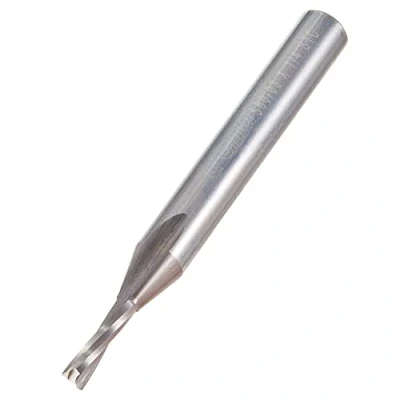 Image of Trend Professional Acrylic Spiral Up Cut Router Cutter, 1/4 Inch Shank, 3mm Diameter &amp; 12mm Length, Solid Tungsten Carbide, S60/03X1/4STC