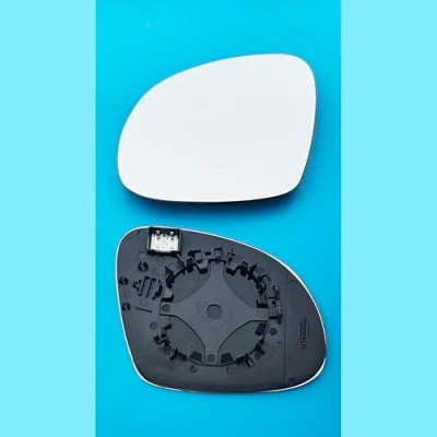 Image of Fits to VW TIGUAN (2007 2016) SHARAN(2010 ) Heated Base Wing Mirror Glass Left Hand Passenger Side