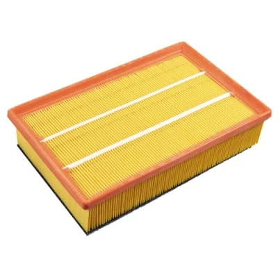 Image of 1383905, 2071645, 4970412 Air filter BLUE PRINT ADF122212 54mm 180mm 280mm Insert with pre FORD: Transit Mk6 Van