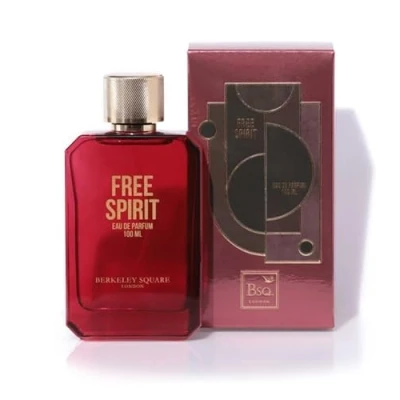 Image of Berkeley Square Free Spirit Eau De Parfum for Men, Bergamot, Amber, Woody, 100ML